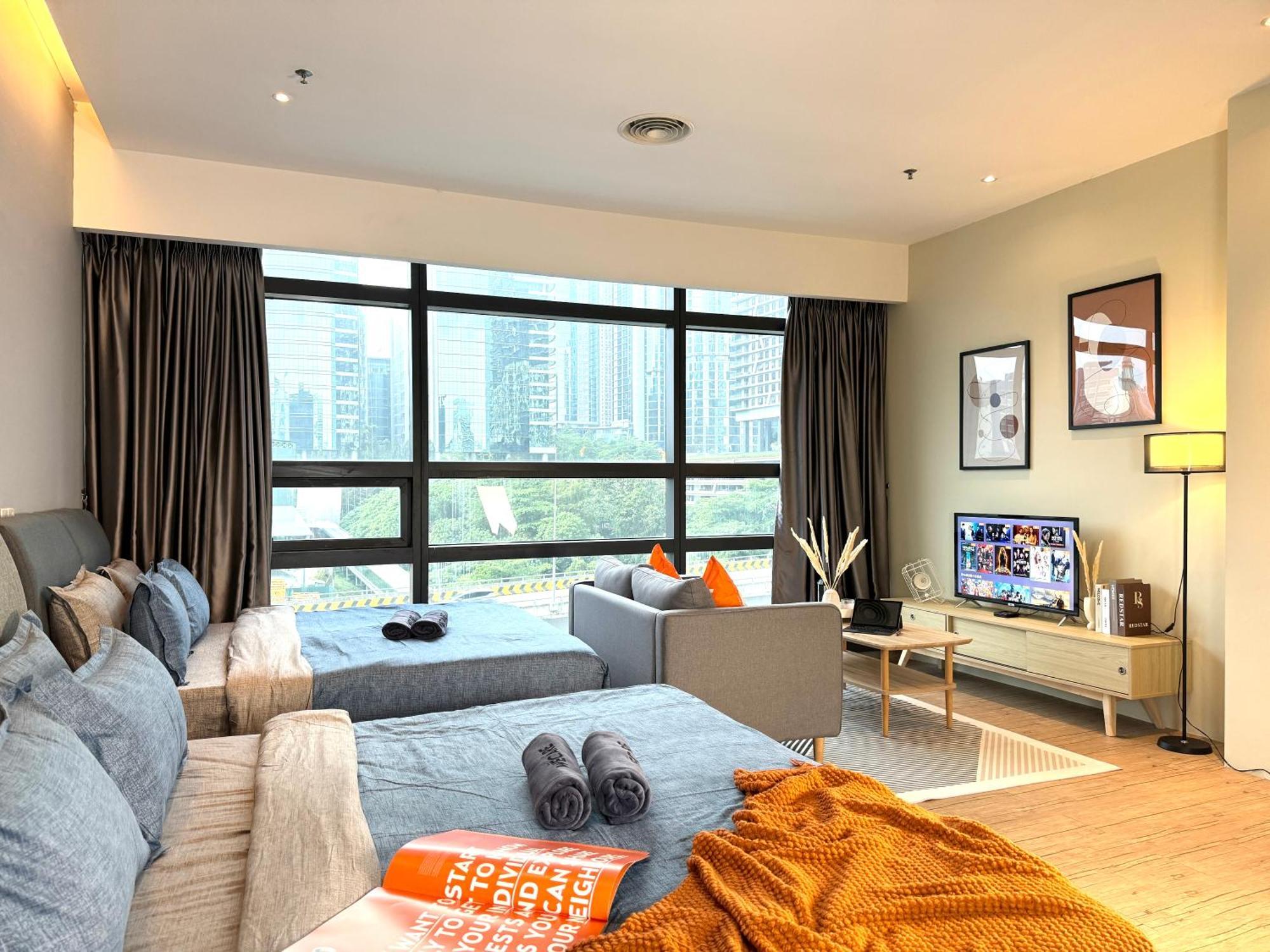 Apartamento Estudio con cama grande