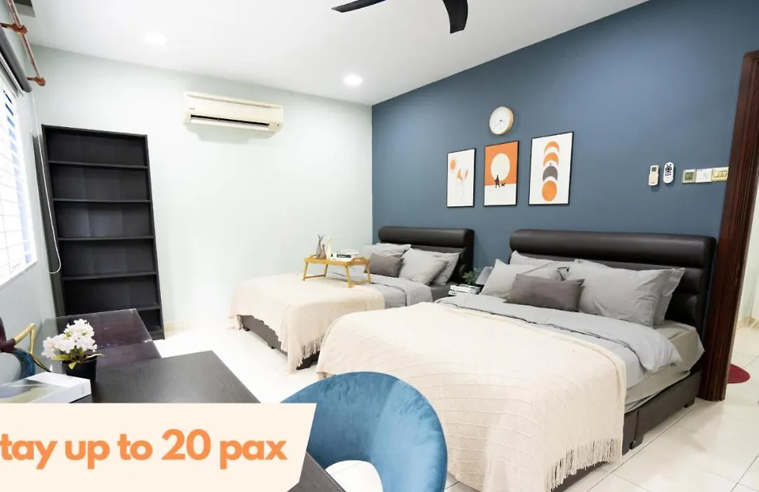 Spacious Luxury 5Br Villa For 23 Pax Bbq Family & Party Ready 宽敞豪华别墅 可住23人 烧烤聚会家庭首选-1